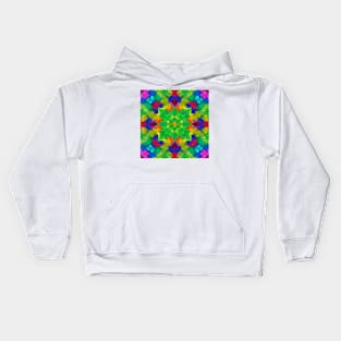 Tropical Leaves Mandala Kids Hoodie